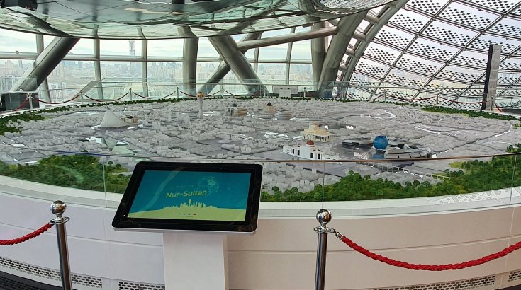 Музей будущего «Нур-Алем»: Концепт 8-го этажа «Будущая Астана»