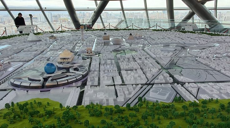 Музей будущего «Нур-Алем»: Концепт 8-го этажа «Будущая Астана»